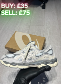 Asics Gel NYC (Oyster Grey)