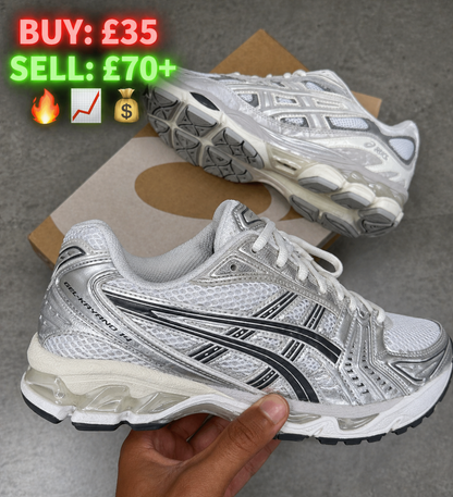 ASICS Gel Kayano 14 (White Graphite Grey)